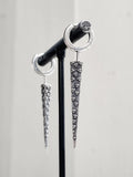 Mono long spike earring