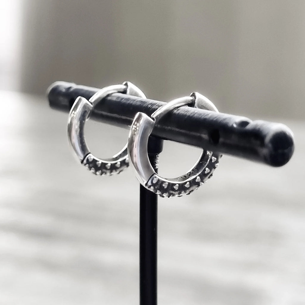 Antique hoop earring