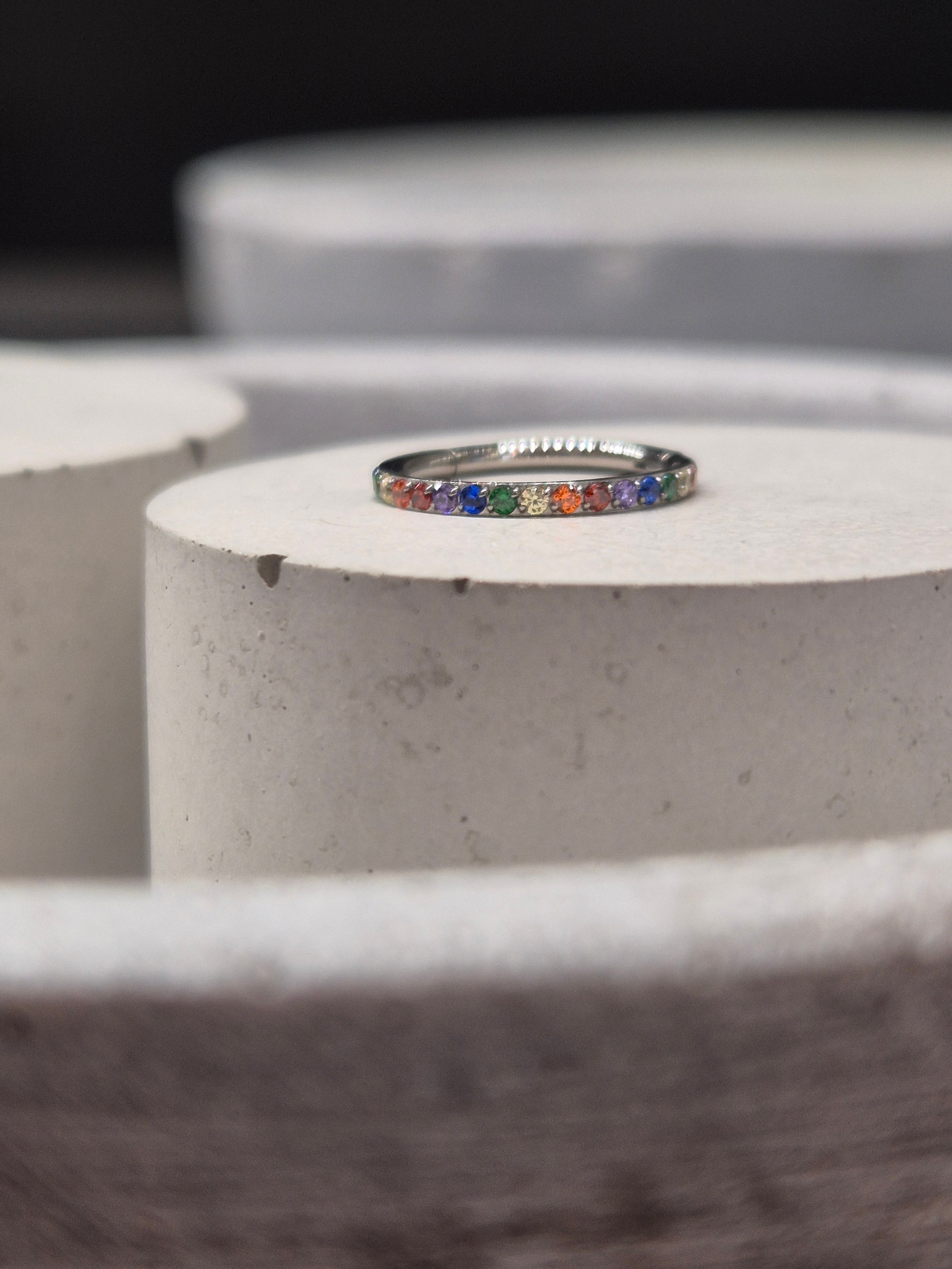 Hinged segment ring 36