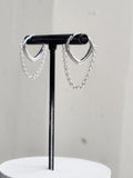 Mono chain earring