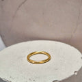 Hinged segment ring