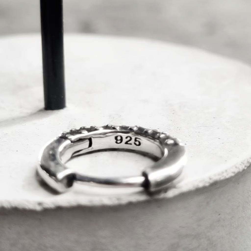 Antique hoop earring