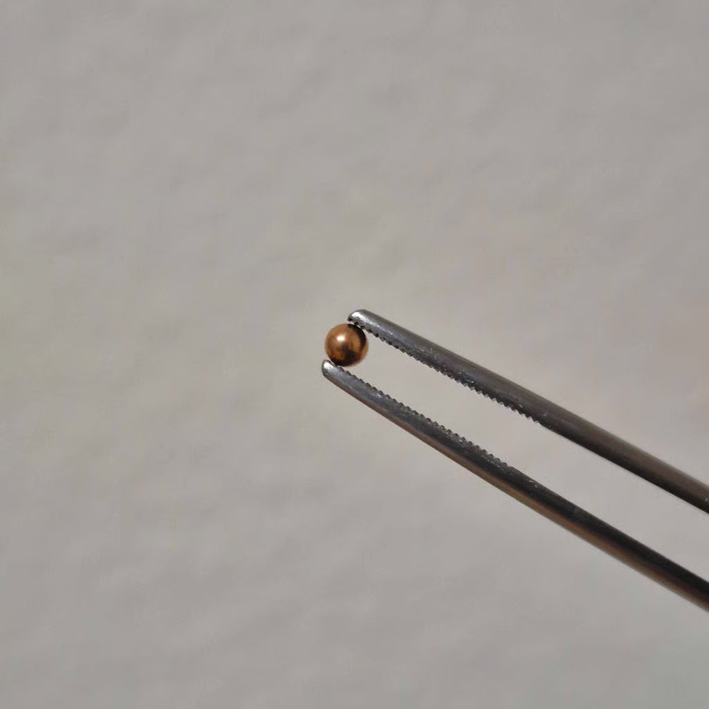 Ball rose gold