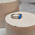 Hinged segment ring 27