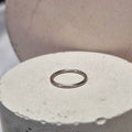 Hinged segment ring