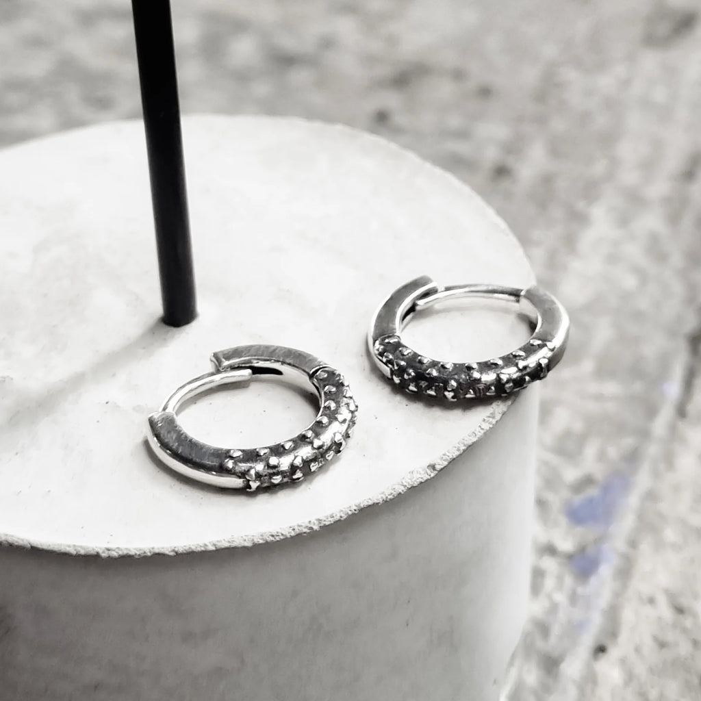 Antique hoop earring