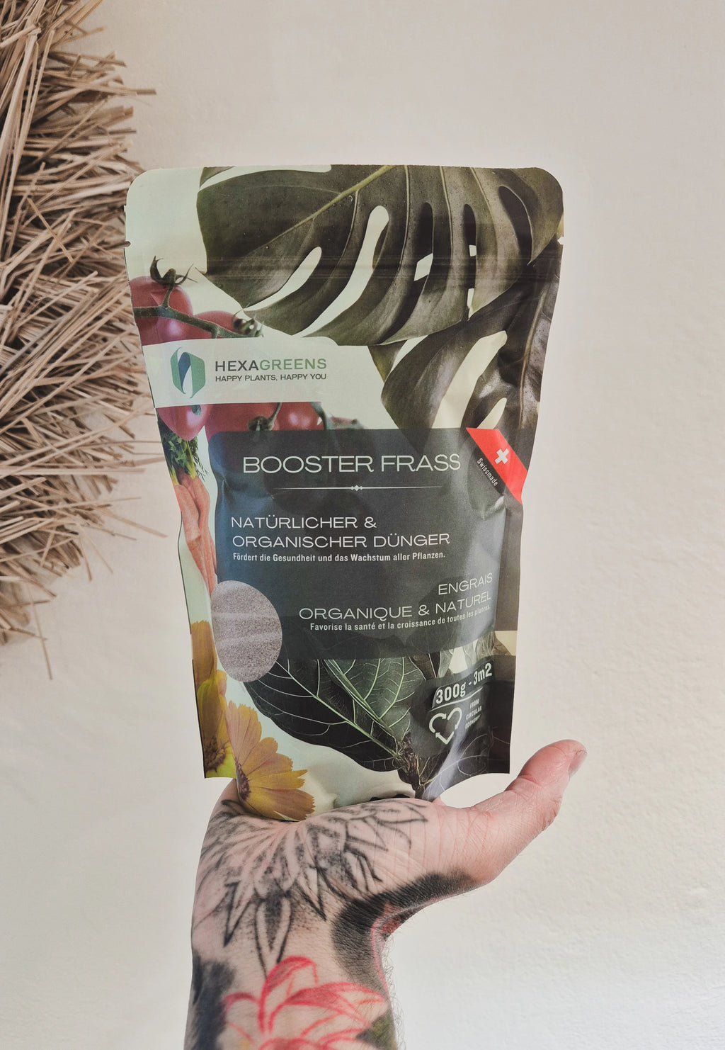 Swiss natural fertiliser / Frass