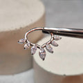 Hinged segment ring 25